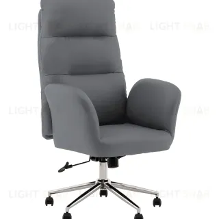 Кресло руководителя TopChairs Solid серый УТ000040805
