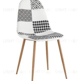 Стул Валенсия SN пэчворк черно-белый УТ000039645