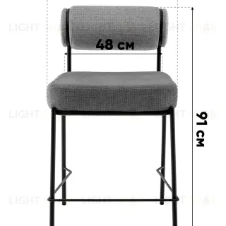 Стул полубарный Ponpoun зелёный УТ000040469