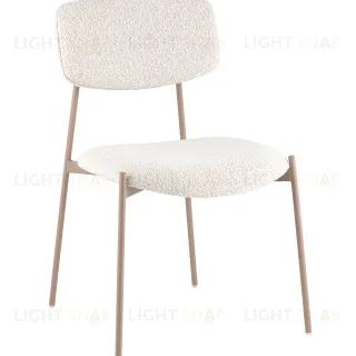 Стул Doe без подлокотников светло-бежевый бежевые ножки УТ000040247