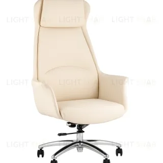 Кресло руководителя TopChairs Viking NEW бежевое УТ000039422