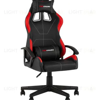 Кресло спортивное TopChairs Wyvern черно-красный УТ000039486