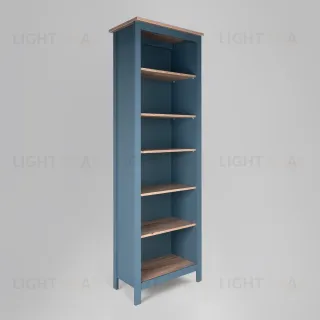 2.08.07.110.16 САГА стеллаж 70 темно-бирюзовый/ясень RU 2.08.07.110.16