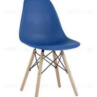 Стул Eames Style DSW синий (разборный каркас) УТ000037596