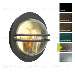 Настенный фонарь Norlys, BREMEN BS (Черный/Серебро) 630BS