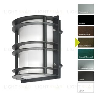 Настенный фонарь Norlys, STOCKHOLM BD (Черный/Золото) 1600BD