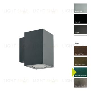 Настенный фонарь Norlys, SANDVIK BG (Черный/Зеленый) 1742BG