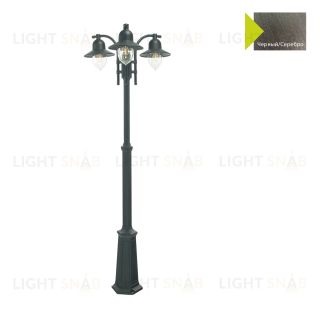 Фонарный столб Norlys, COMO BS (Черный/Серебро) 373BS