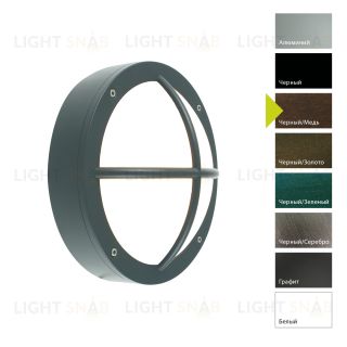 Настенный фонарь Norlys, RONDANE BC (Черный/Медь) 537BC