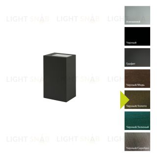 Настенный фонарь Norlys, LILLEHAMMER BD (Черный/Золото) 1586BD