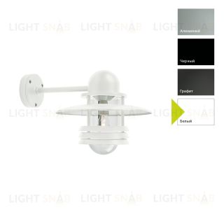 Настенный фонарь Norlys, HELSINKI W (Белый) 886W