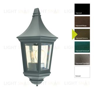 Настенный фонарь Norlys, VENICE BD (Черный/Золото) 261BD