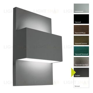 Настенный фонарь Norlys, GENEVA GR (Графит) 874GR