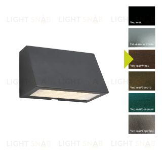 Настенный фонарь Norlys, SKI BC (Черный/Медь) 5113BC