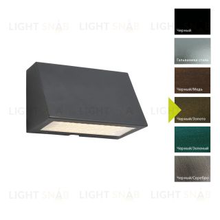 Настенный фонарь Norlys, SKI BD (Черный/Золото) 5113BD