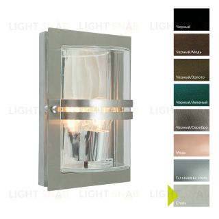 Настенный фонарь Norlys, BASEL ST (Сталь) 660ST