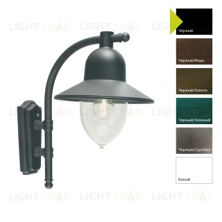 Настенный фонарь Norlys, COMO B (Черный) 370B