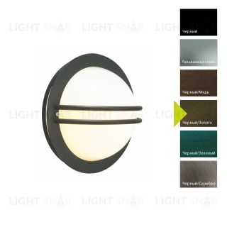 Настенный фонарь Norlys, BREMEN BD (Черный/Золото) 638BD