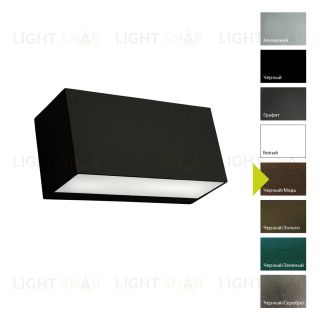 Настенный фонарь Norlys, ASKER BC (Черный/Медь) 5102BC