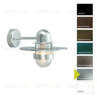 Настенный фонарь Norlys, BERGEN GA (Гальваника сталь) 270GA