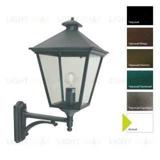 Настенный фонарь Norlys, LONDON BIG W (Белый) 490W