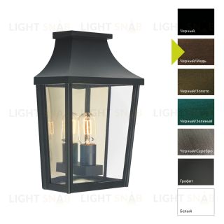 Настенный фонарь Norlys, LONDON BC (Черный/Медь) 497BC