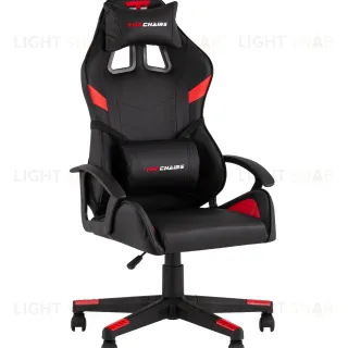 Кресло спортивное TopChairs Warden черно-красный УТ000039484