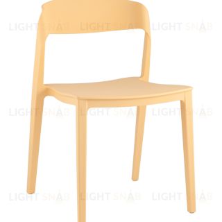 Стул Moris пластик бледно-желтый УТ000039255