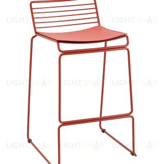 Стул полубарный Danny бордовый с подушкой УТ000038990