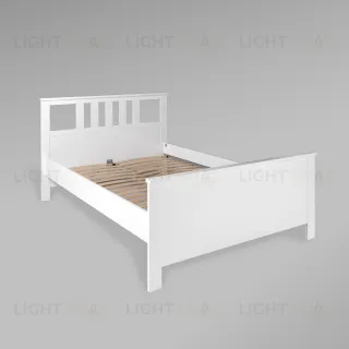 2.08.04.060.1 САГА кровать двойная 140х200 белая 2.08.04.060.1