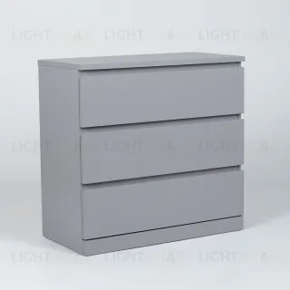 S01057 Варма 3 комод 80х77х40, серый S01057