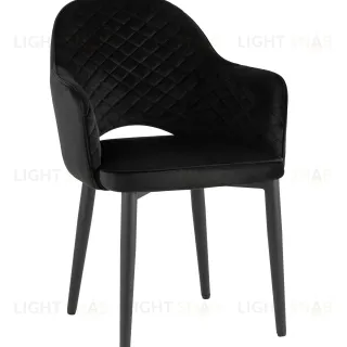 Стул Венера диамант велюр черный УТ000038256