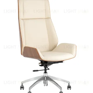 Кресло руководителя TopChairs Crown SN бежевый УТ000038529