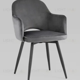 Стул Венера вращающийся велюр серый УТ000037251