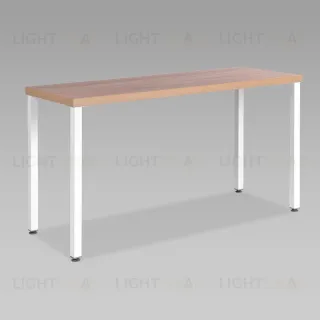 Стол письменный Ингар 2/ТТ 140x75x55, дуб беленый/белый S00913