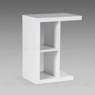 Приставной стол Энкель Т, тамбурат, цвет белый S00166