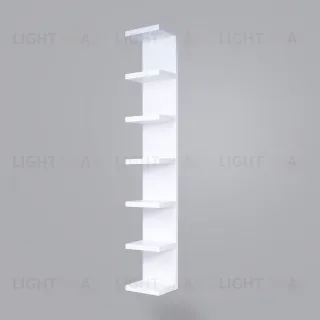 Полка настенная Фора 190Е белая S00777