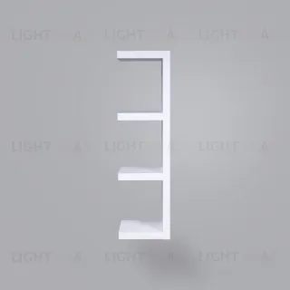 Полка настенная Фора 100Е белая S00753