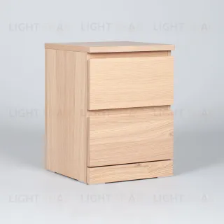 Комод Варма 2  с двумя выдвижными ящиками, цвет дуб белёный S00197