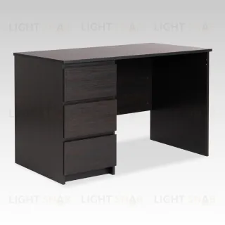 Стол КАСТОР письменный однотумбовый с тремя ящиками, цвет Дуб Венге 2.03.06.090.5