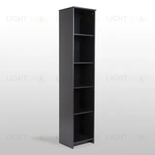 Стеллаж СИРИУС узкий, с пятью полками, цвет Дуб Венге 2.02.07.150.5