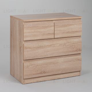 Комод МАЛЬТА с четырьмя выдвижными ящиками, цвет Дуб Сонома 2.05.02.050.3