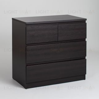 Комод МАЛЬТА с четырьмя выдвижными ящиками, цвет Дуб Венге 2.05.02.050.5