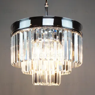  Люстра Cloyd ORDINAL-C C5 / Ø40 см - хром (арт.10847)  10847