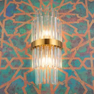 Бра Cloyd BROTIGAN-B W2 / выс. 55 см - латунь (арт.20205)  20205