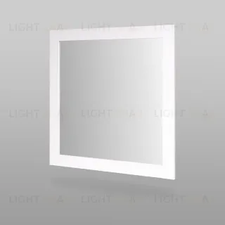 Зеркало СИРИУС квадратное настенное, цвет белый 2.02.12.280.1