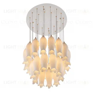  Люстра Cloyd ARGANA C26 / Ø50 см - керамика - белый (арт.10806)  10806