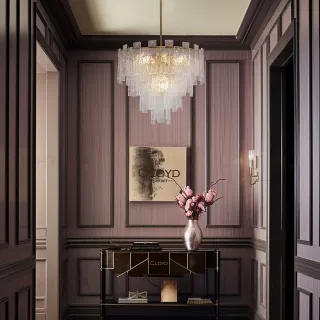  Люстра Cloyd PARSIFAL C9 / Ø60 см - латунь (арт.11076)  11076