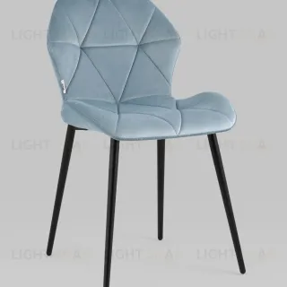 Стул Эдвин велюр пыльно-голубой УТ000035492