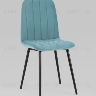 Стул Easy велюр пыльно-голубой УТ000034882